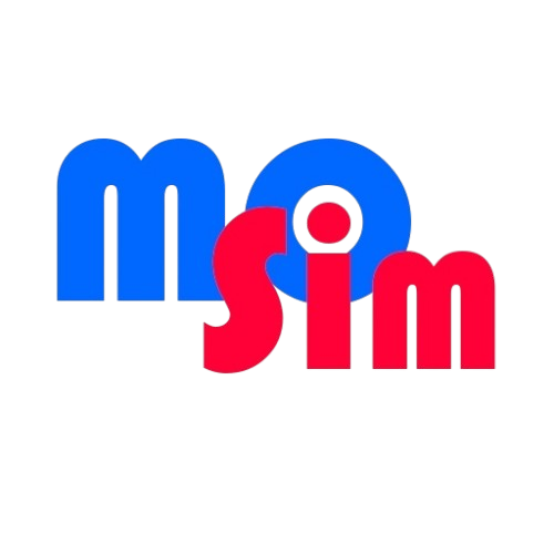 MoSim logo - Modular robot simulation game
